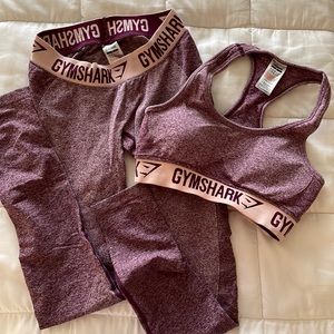 Gym Shark pants/ sports bra set
